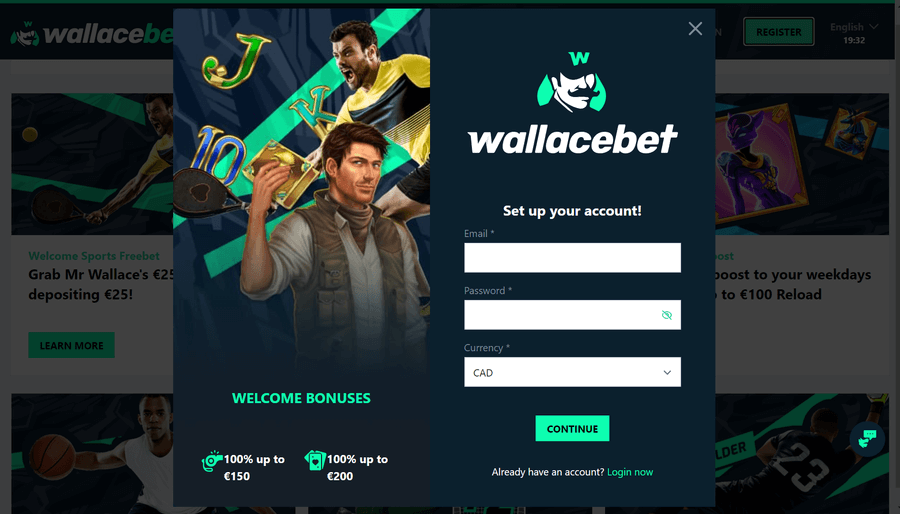 wallacebet Gameplay